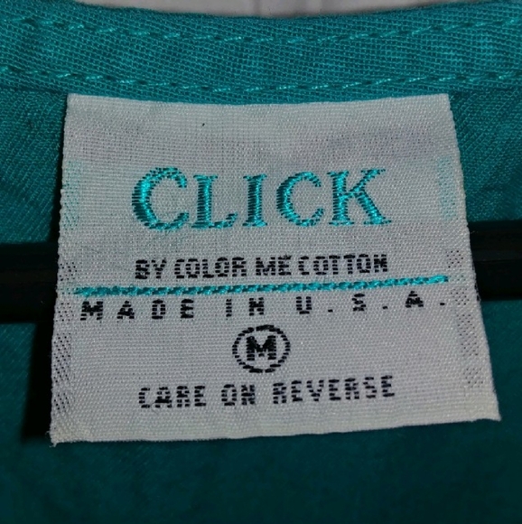 CLICK sleeveless teal dress - Picture 6 of 9